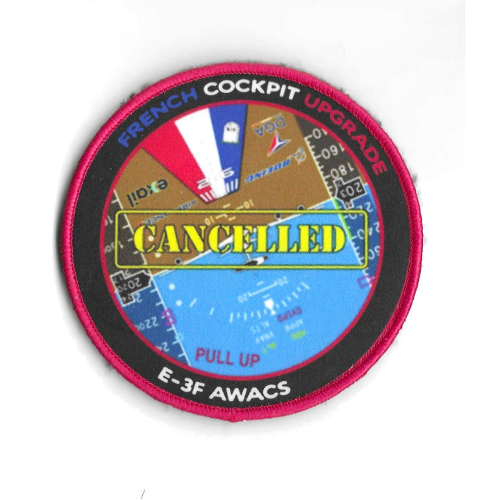 ECUSSONS MILITAIRE E-3F AWACS CANCELLED
