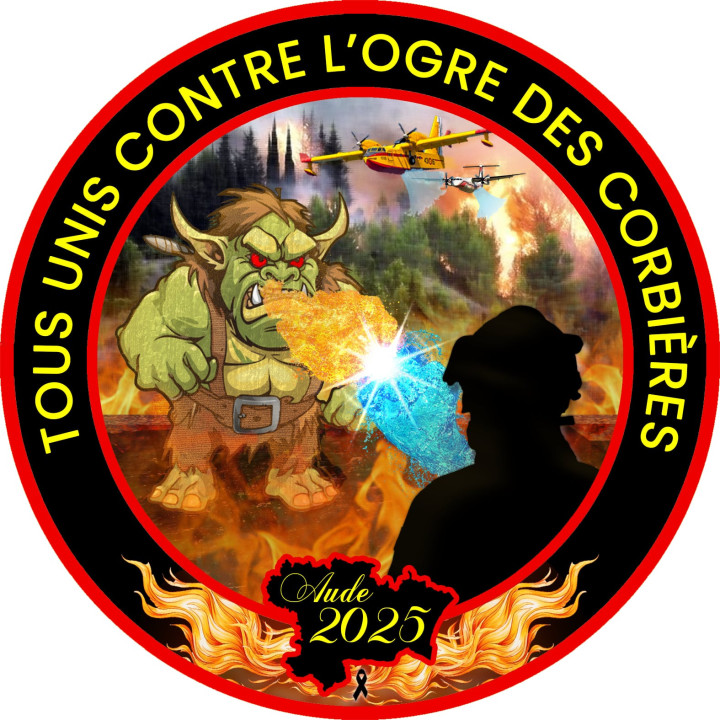 ECUSSONS POMPIERS INCENDIE DES CORBIERES AUDE 2025 OGRE