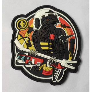 POMPIERS DE L AIR BA ESIS SAINT AVORD CASQUE BLANC