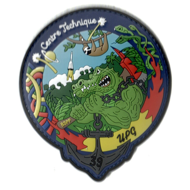 ECUSSONS POMPIERS PARIS BSPP ARIANE KOUROU CENTRE TECHNIQUE