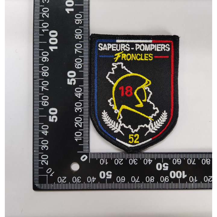 ECUSSONS POMPIERS FRONCLES SDIS 52 MODELE 2025