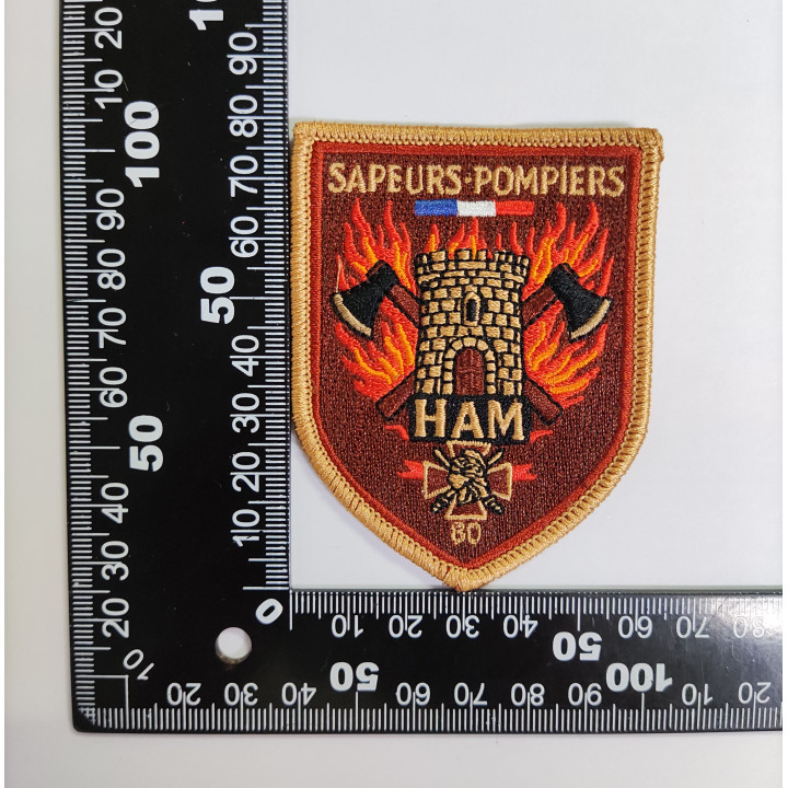 ECUSSONS POMPIERS HAM SDIS 80