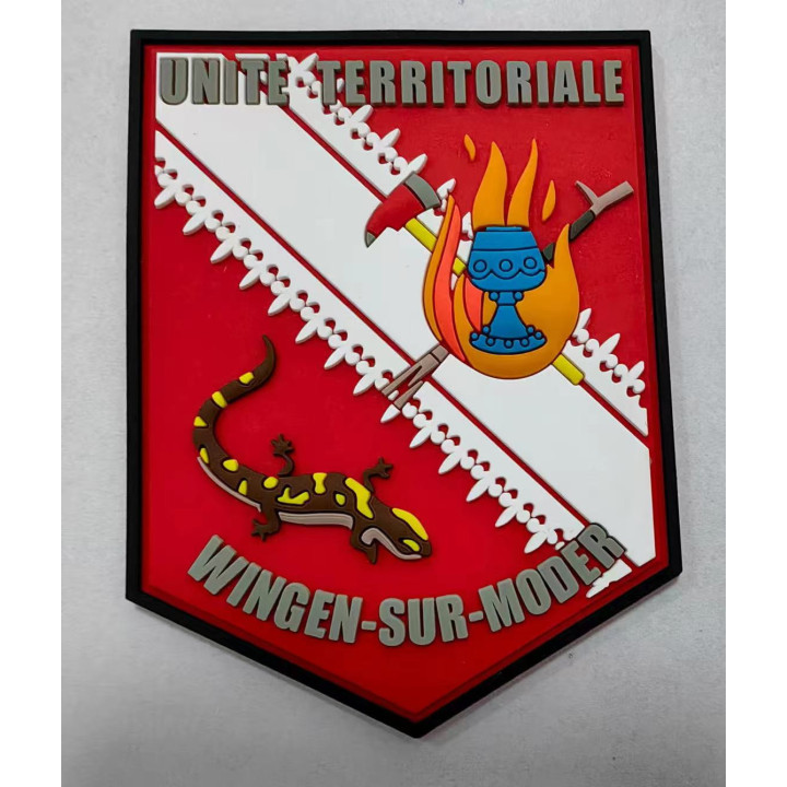 ECUSSONS POMPIERS WINGEN SUR MODER SDIS 67 PVC