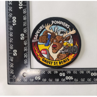 ECUSSONS POMPIERS GAULT SAINT DENIS SDIS 28 BRODERIE