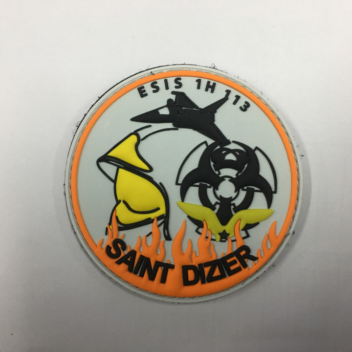 ECUSSONS POMPIERS DE AIR BA 113 SAINT DIZIER AVION RAD