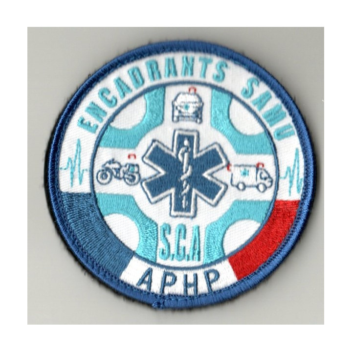 ENCADRANT SAMU AP-HP BRODERIE