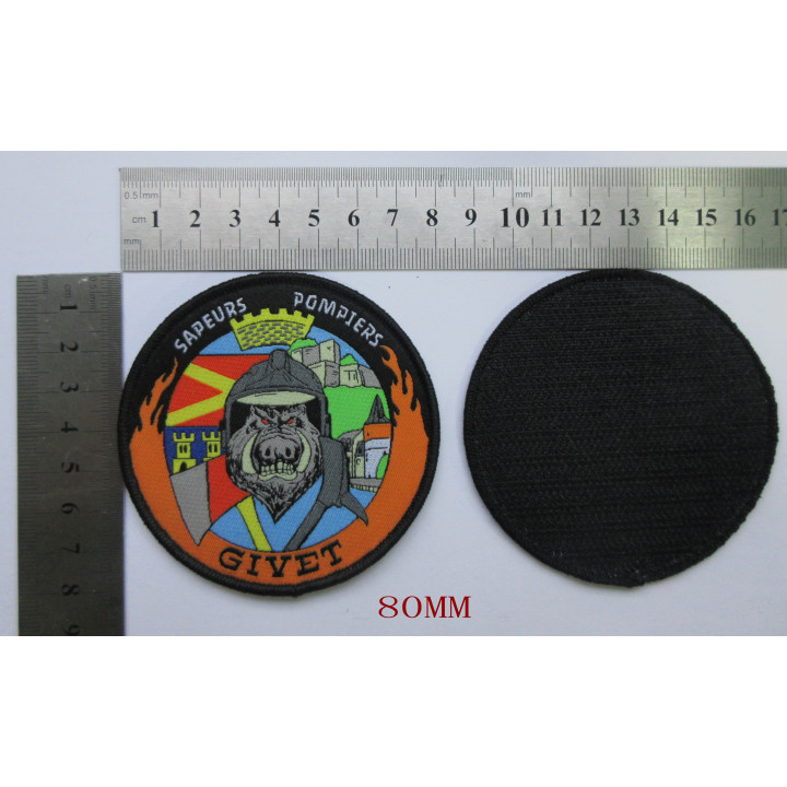 ECUSSONS POMPIERS GIVET SDIS 08 TISSAGE