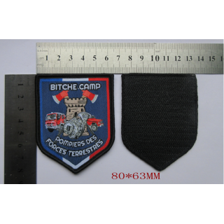 ECUSSONS POMPIERS MILITAIRES FORCES TERRESTRES BITCHE 57