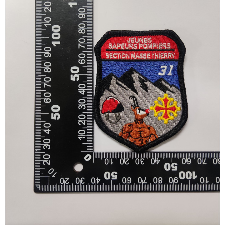 ECUSSONS JEUNES SAPEURS POMPIERS  MARIGNAC   SDIS 31 SECTION MASSE THIERRY