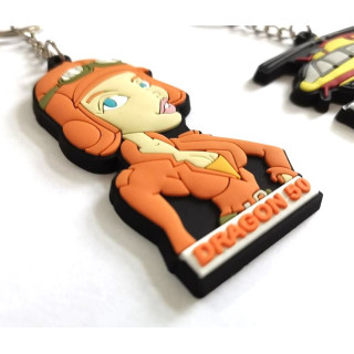PORTE CLE  DRAGON 50 GIRL PVC HELICOPTERE