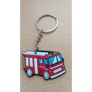 PORTE CLE PVC FPT   POMPIERS