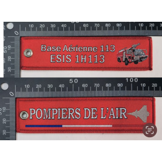PORTE CLE FLAMMES POMPIERS ESIS SAINT DIZIER