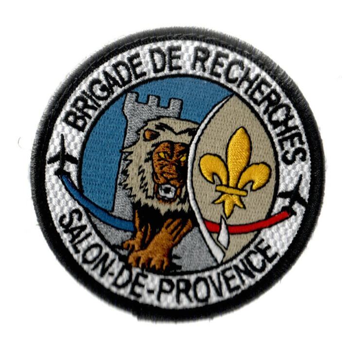 ECUSSONS GENDARMERIE BRIGADE DE RECHERCHES SALON DE PROVENCE 13 BRODERIE