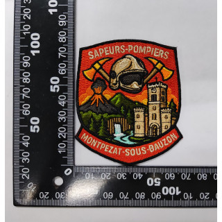 ECUSSONS POMPIERS MONTPEZAT SOUS BAUZON SDIS 07