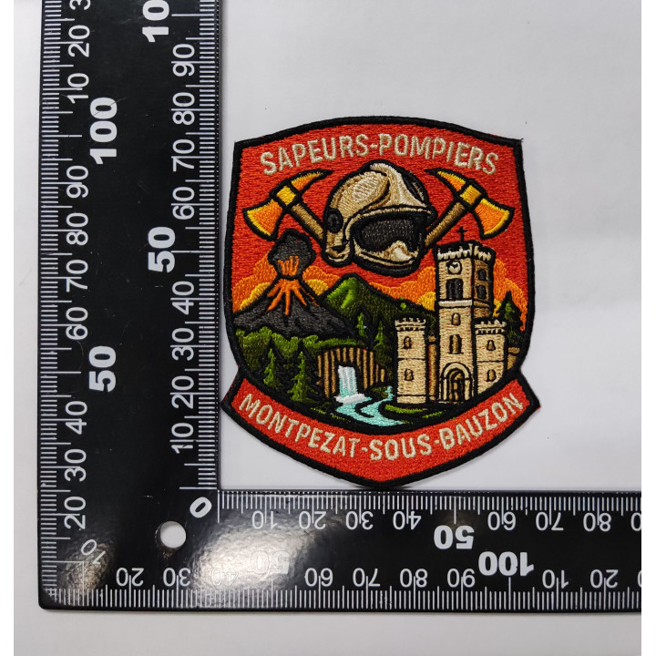 ECUSSONS POMPIERS MONTPEZAT SOUS BAUZON SDIS 07