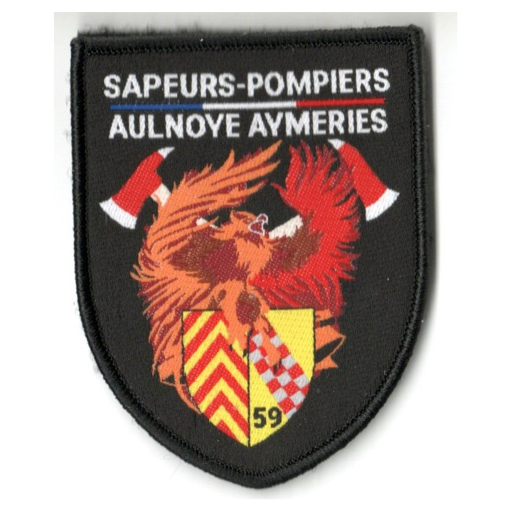 POMPIERS AULNOYE AYMERIES  SDIS 59