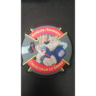 ECUSSONS   POMPIERS CREVECOEUR LE GRAND SDIS 60 PVC