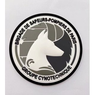 ECUSSONS POMPIERS BSPP PARIS GROUPE CYNOTECHNIQUE BASSE VISIBILITE