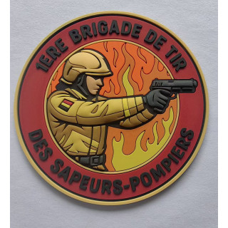 ECUSSONS POMPIERS DOUR BELGIQUE BRIGADE DE TIR