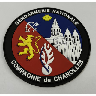 ECUSSONS GENDARMERIE CHAROLLES 71 PVC
