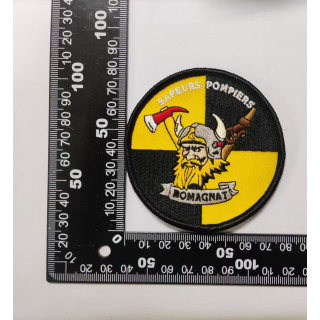 ECUSSONS POMPIERS ROMAGNAT SDIS 63 BRODERIE