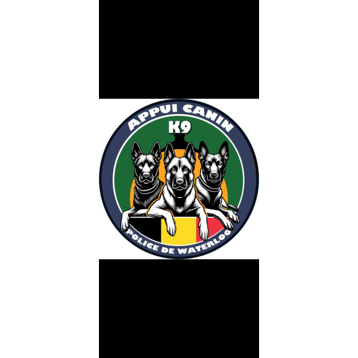 ECUSSONS APPUI CANIN CYNO POLICE WATERLOO BELGIQUE