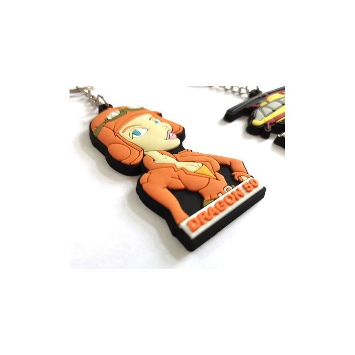 PORTE CLE DRAGON 50 GIRLD