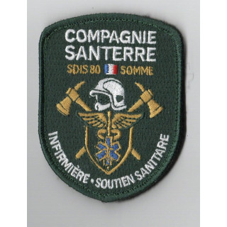 ECUSSONS POMPIERS  SANTERRE INFIRMIER SOUTIEN SANITAIRE SDIS 80