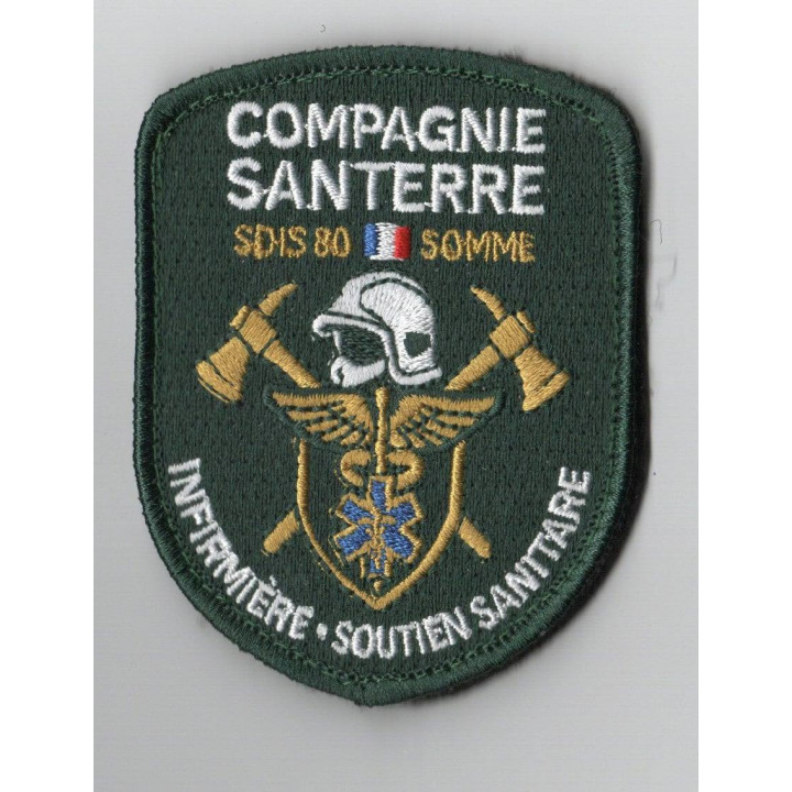 ECUSSONS POMPIERS  SANTERRE INFIRMIER SOUTIEN SANITAIRE SDIS 80