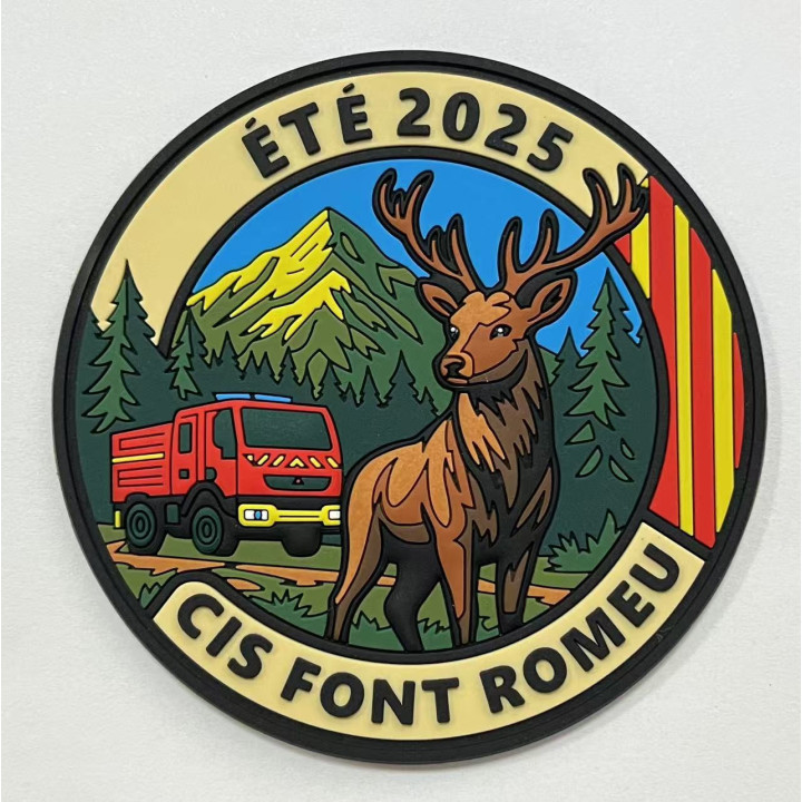 ECUSSONS POMPIERS RENFORT FONT ROMEU SDIS 66 PVC