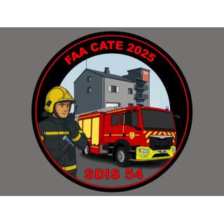 ECUSSONS POMPIERS FAA CATE 2025 SDIS 54