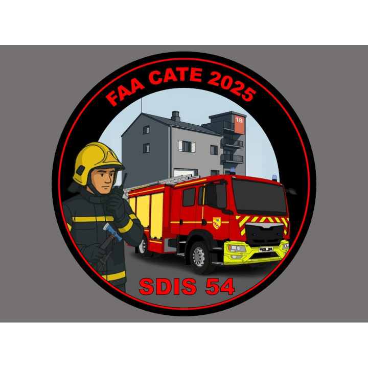 ECUSSONS POMPIERS FAA CATE 2025 SDIS 54