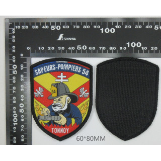 ECUSSONS POMPIERS TONNOY SDIS 54