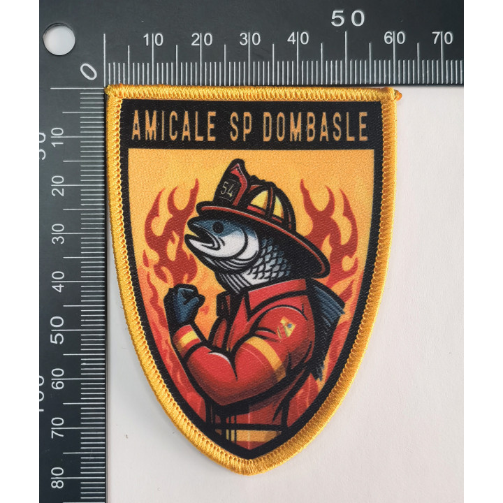 ECUSSONS POMPIERS DOMBASLE SDIS 54 SUBLIMATION