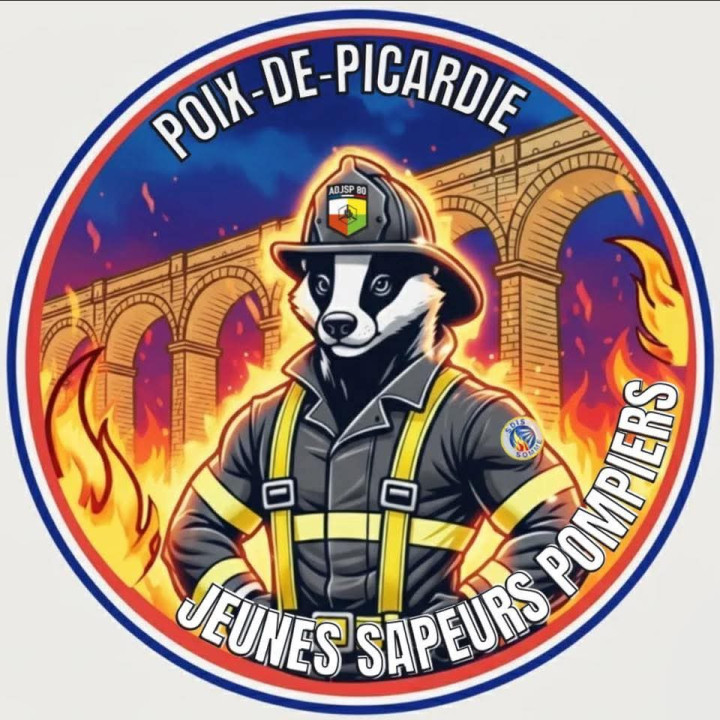ECUSSONS JEUNES SAPEURS POMPIERS POIX DE PICARDIE SDIS 80