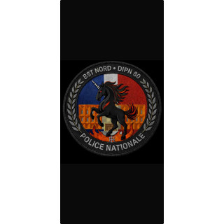 ECUSSONS POLICE NATIONALE DIPN 80 BST NORD  PVC