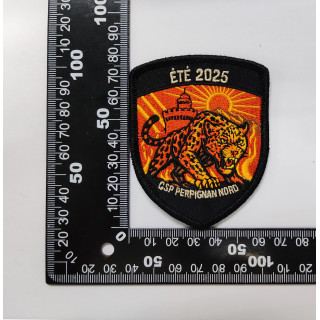 ECUSSONS POMPIERS PERPIGNAN NORD SDIS 66 BRODERIE
