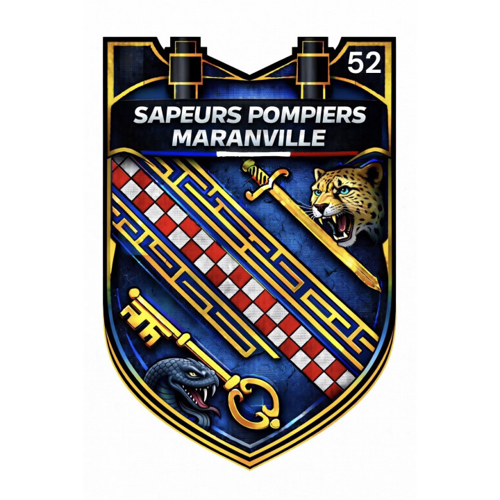 ECUSSONS POMPIERS MARANVILLE SDIS 52