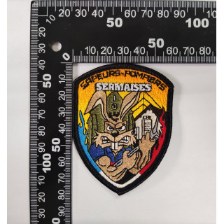 ECUSSONS POMPIERS SERMAISES SDIS 45 BRODERIE