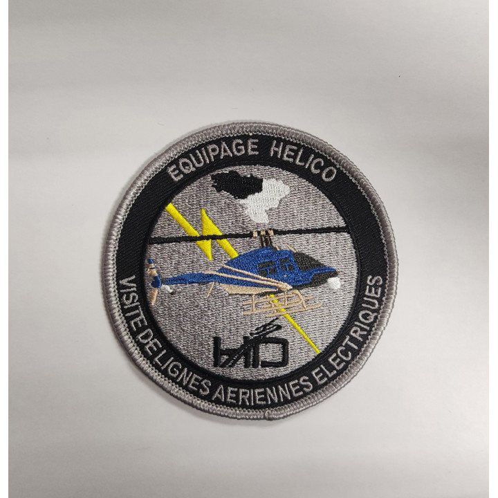 EQUIPAGE HELICO VISITE LIGNES AERIENNES ELECTRIQUES