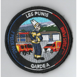 ECUSSONS POMPIERS LAGUEPIE GARDE A SDIS 82 BRODERIE