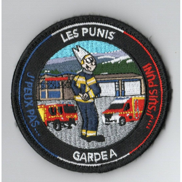ECUSSONS POMPIERS LAGUEPIE GARDE A SDIS 82 BRODERIE