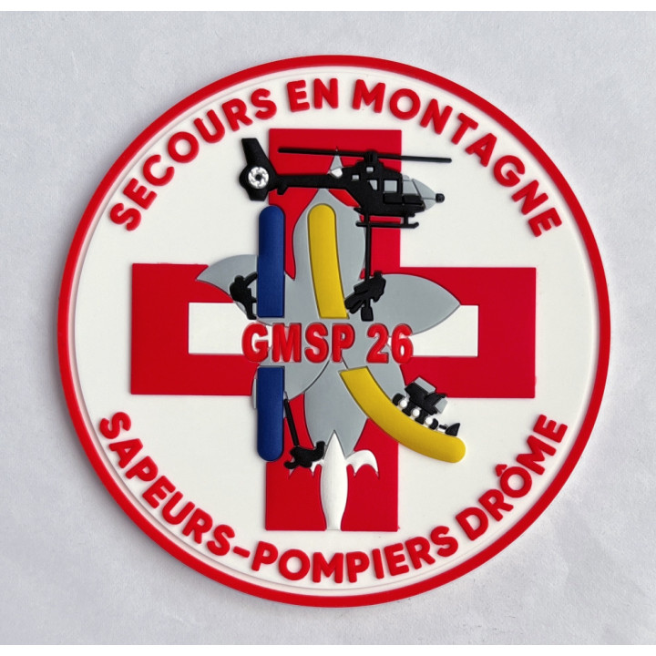 ECUSSONS SECOURS MONTAGNE SDIS 26 PVC  GMSP