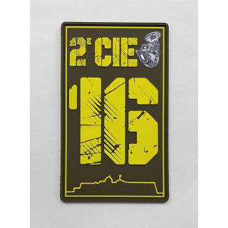 ECUSSONS MILITAIRE 16 EME BATALLON DE CHASSEURS A PIEDS BITCHE 57 2 ERE COMPAGNIE