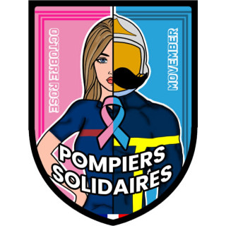 ECUSSONS POMPIERS SOLIDAIRE OCTOBRE ROSE MOVEMBER 2026 SUBLIMATION