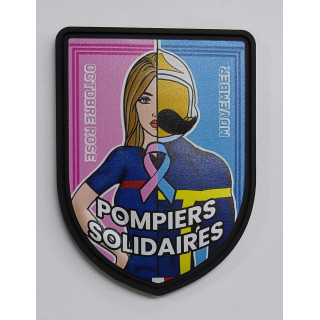 ECUSSONS POMPIERS SOLIDAIRE OCTOBRE ROSE MOVEMBER 2026 PVC