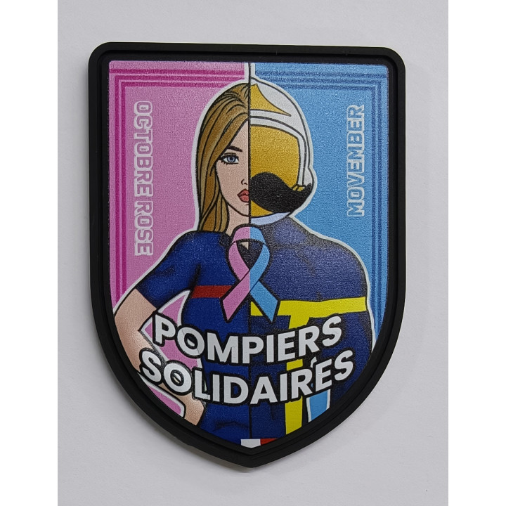 ECUSSONS POMPIERS SOLIDAIRE OCTOBRE ROSE MOVEMBER 2026 PVC