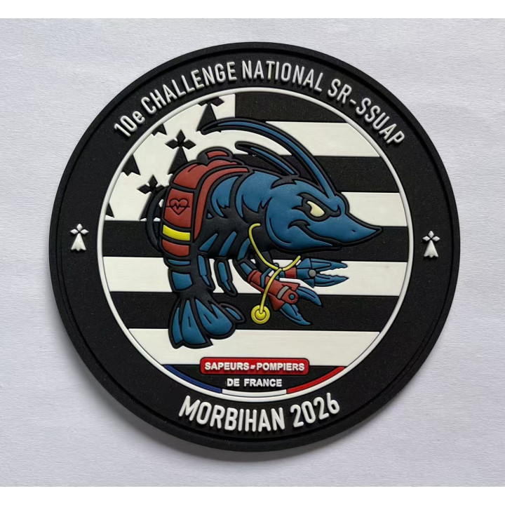 Écussons pompiers challenge SR ssuap 2026 Morbihan SDIS 56