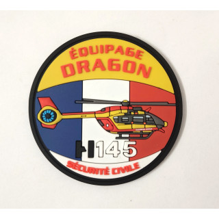 ECUSSONS SECURITE CIVILE  EQUIPAGE DRAGON H  145