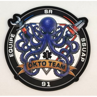 ECUSSONS POMPIERS SR SSUAP OKTO TEAM SDIS 91 PVC